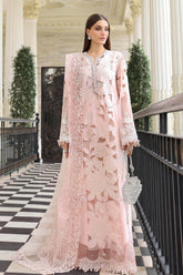 3 Piece Unstitched Embroidered Lawn Suit