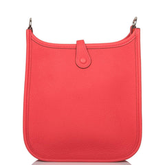 Hermes Bougainvillea Clemence Evelyne TPM Bag Palladium Hardware