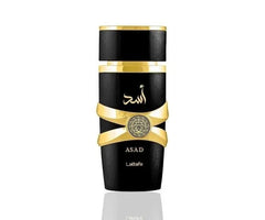 Lattafa Asad Eau de Parfum 3.4 oz / 100ml Spray – Long Lasting Luxury Fragrance