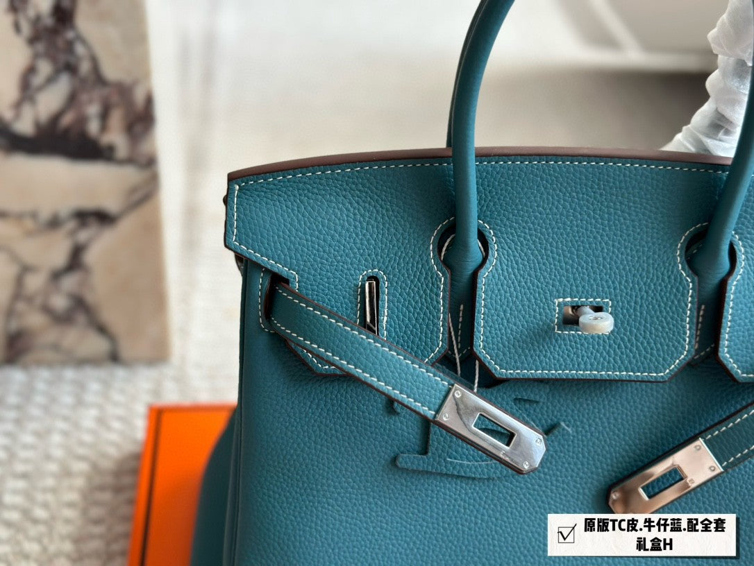 TC Leather Birkin bag