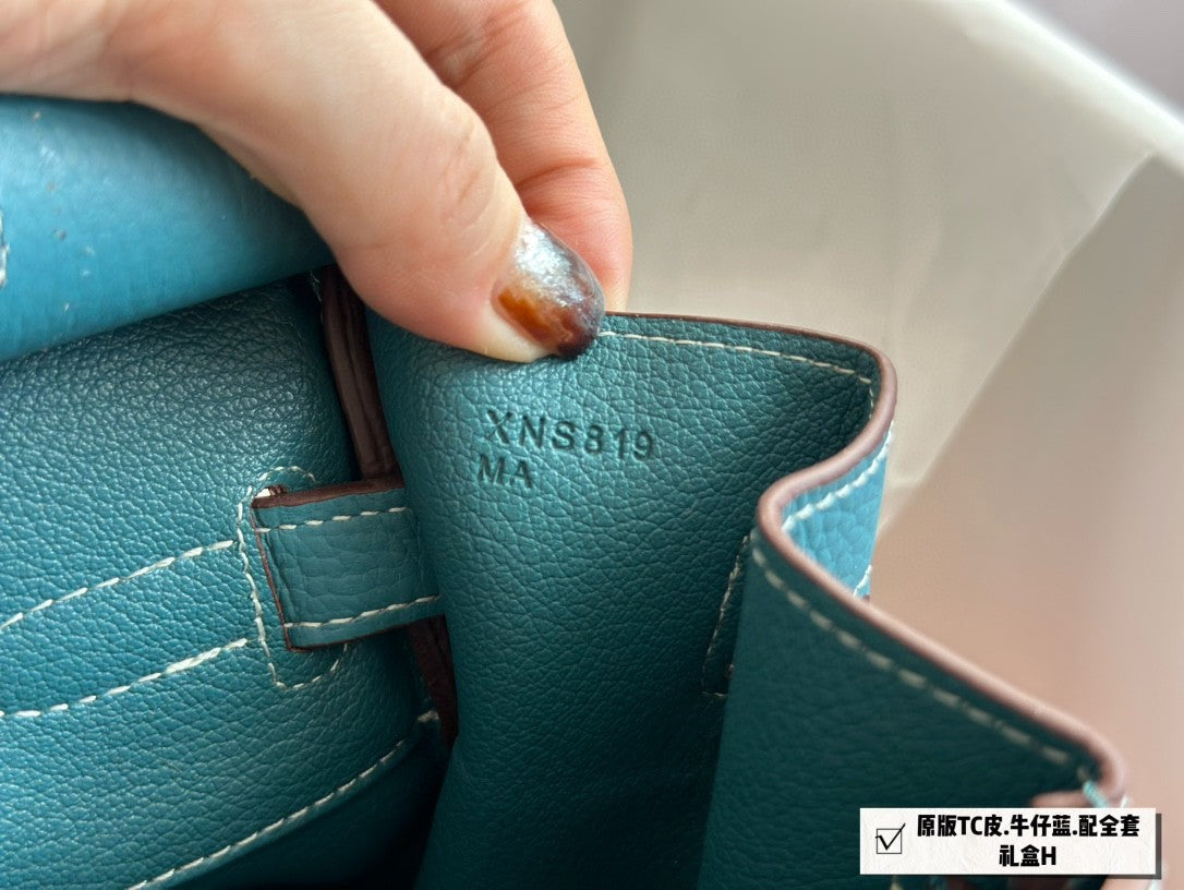 TC Leather Birkin bag
