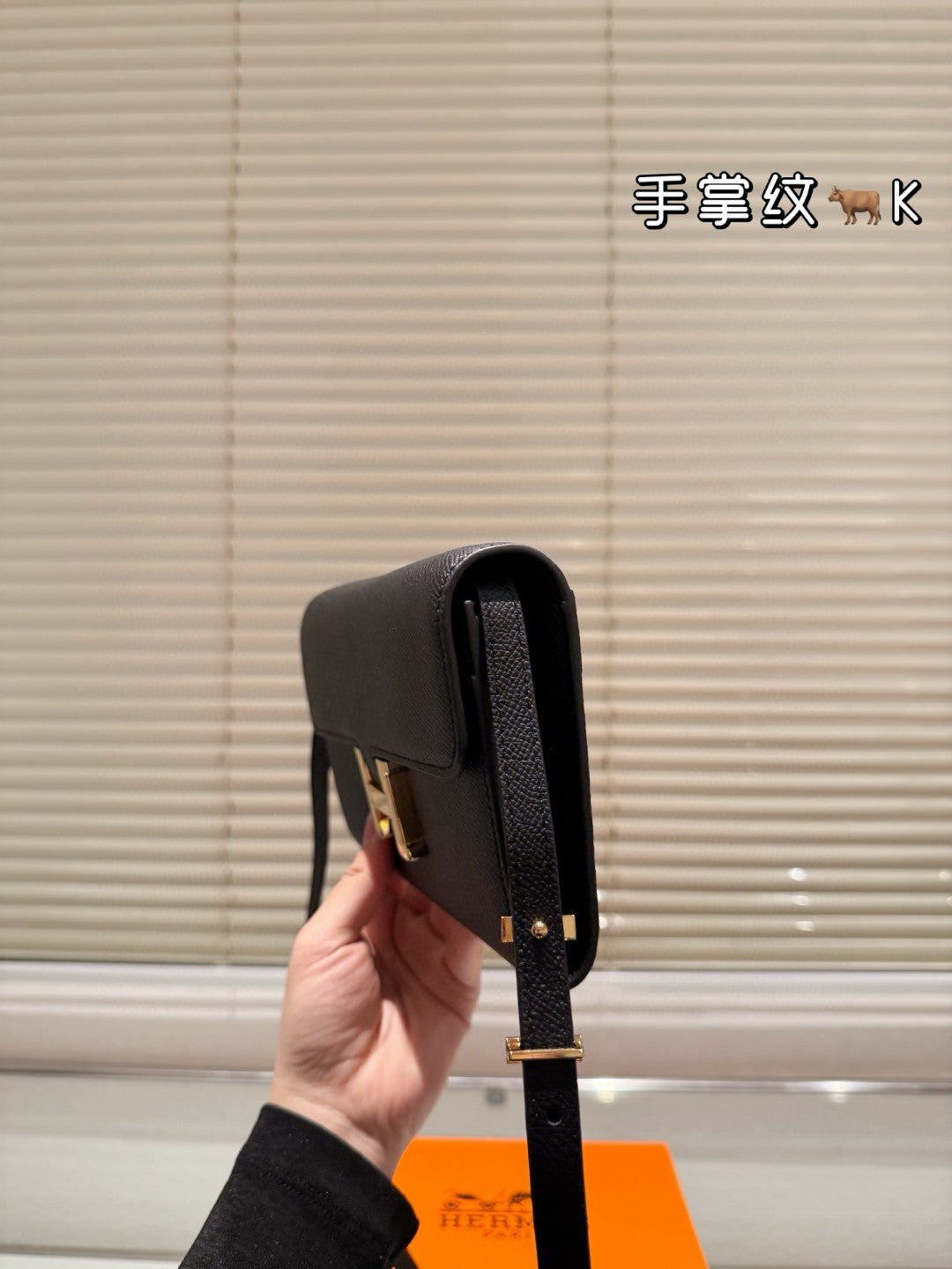 Original leather Hermes crossbody bag