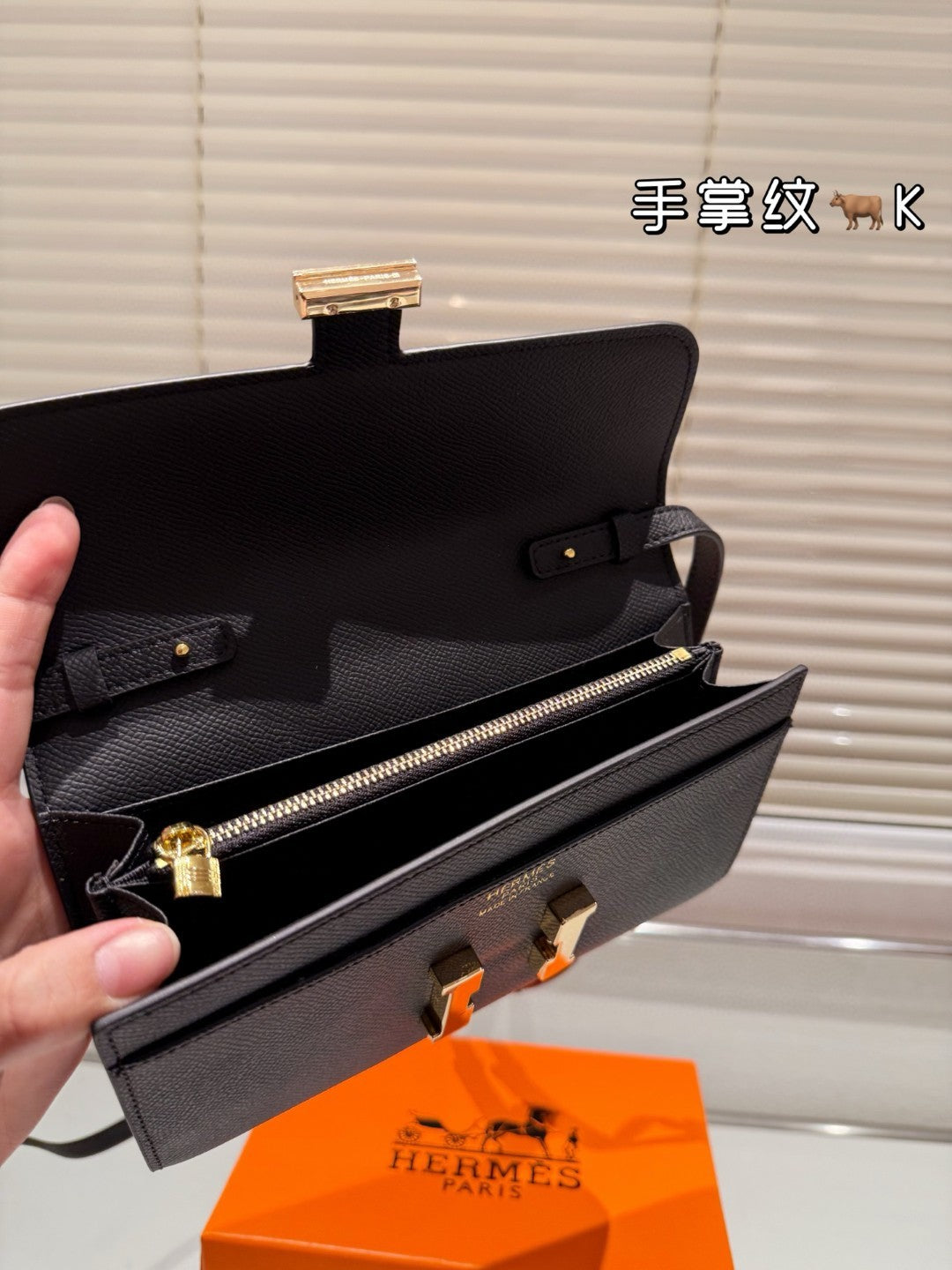 Original leather Hermes crossbody bag