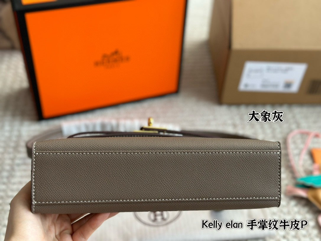 Hermes Hand-textured cowhide leather
