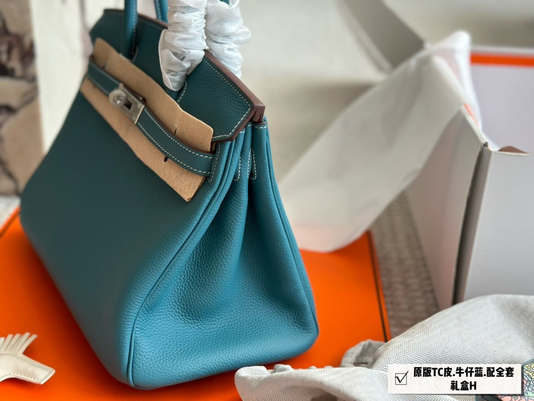 TC Leather Birkin bag
