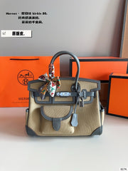 Genuine leather Hermes Cargo