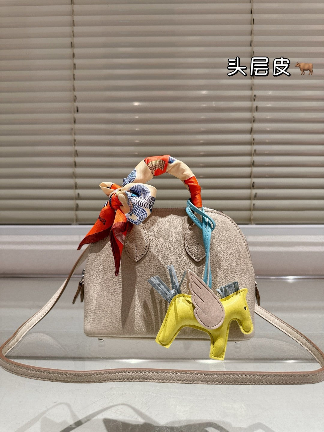 Goatskin Hermès Mini Bolide
