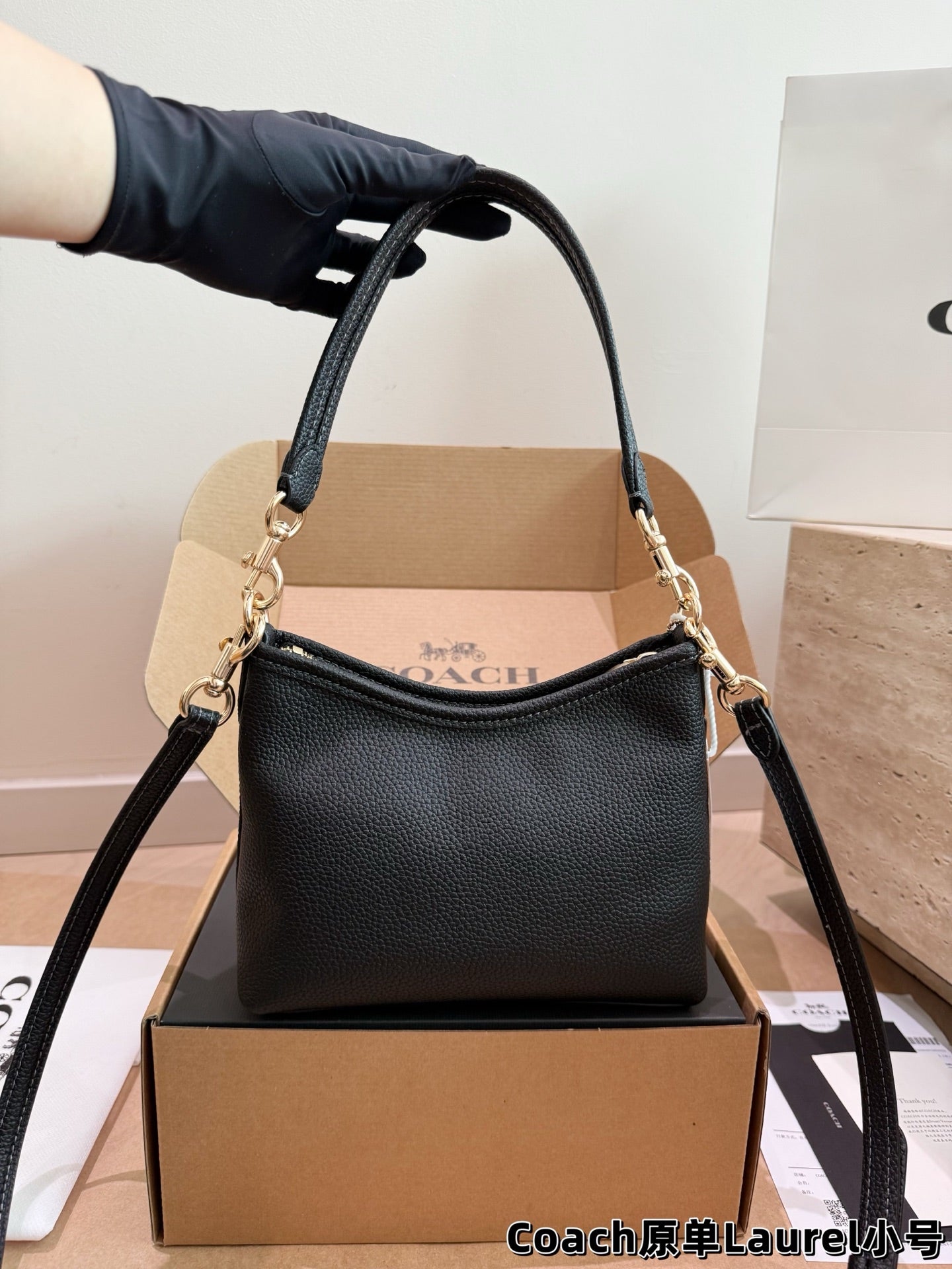 Coach bag |  The mini hobo bag is just too adorable!