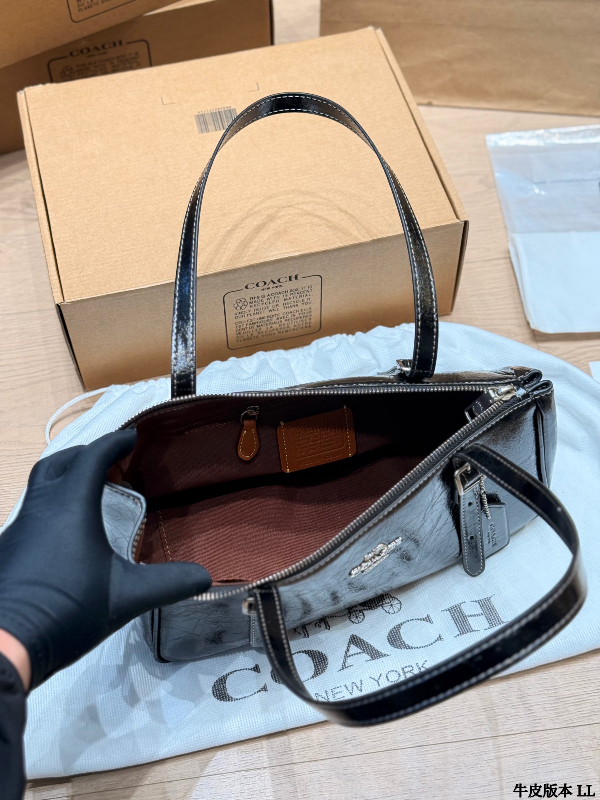 Coach Asher 34 Baguette Bag