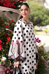 3 Piece Unstitched Embroidered Lawn Suit