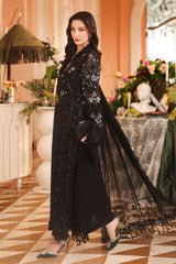 Black Embroidered Luxury Formal Suit