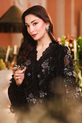 Black Embroidered Luxury Formal Suit