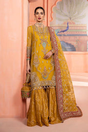 3 Piece Embroidered Organza Suit | SF-EA24-28