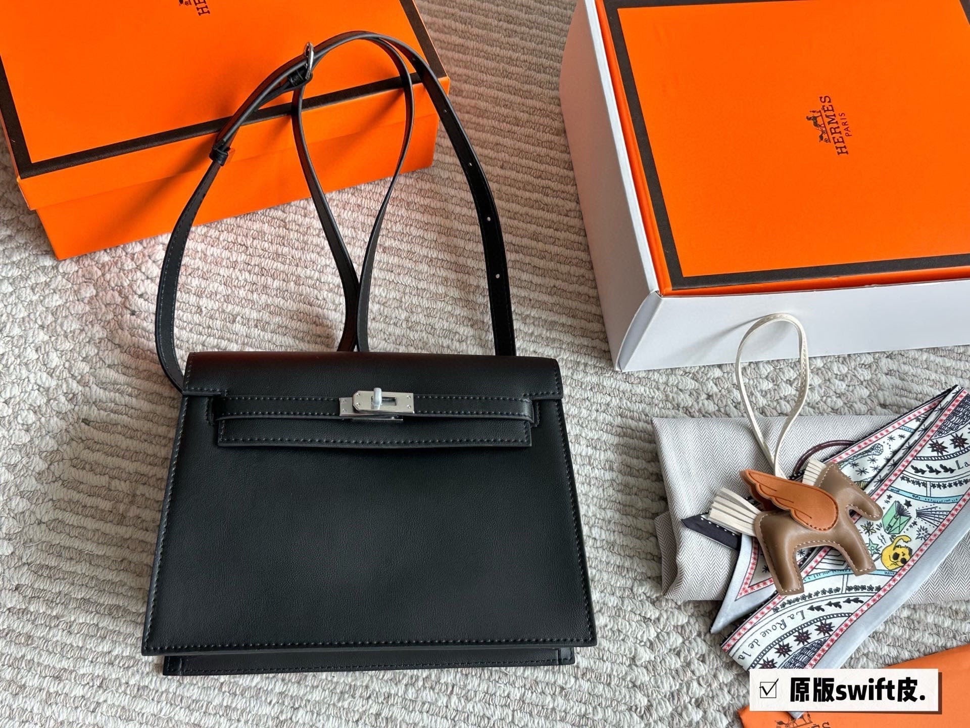 Kyoto leather Kelly Danse dancing bag