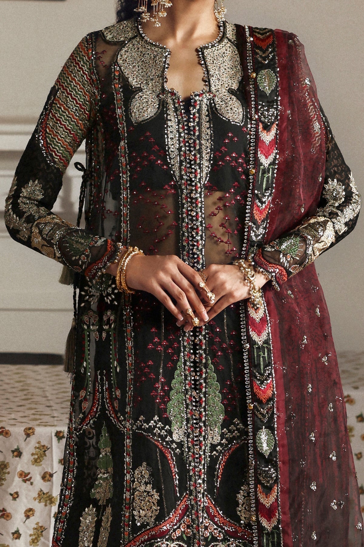 Afrozeh | Shehnai Wedding Formals 25 | Dhanak